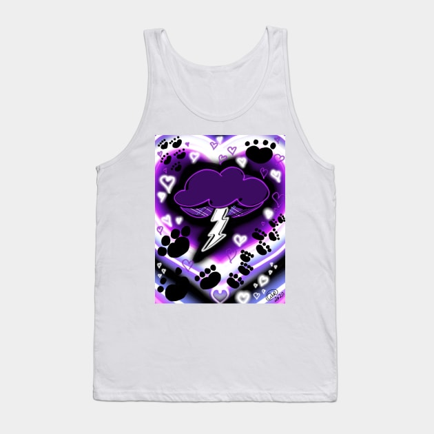 Moxiety Emblem Merge Tank Top by Mandiehatter